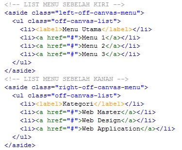 Membuat Side Menu Menggunakan Framework Foundation-5.JPG